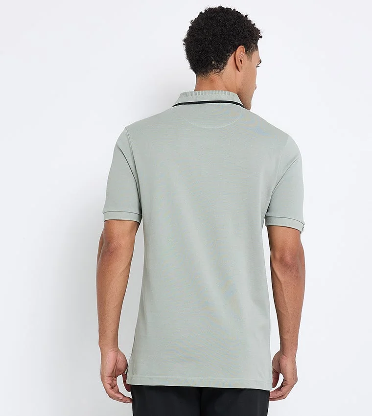 Ben Sherman  Ben Sherman Men's Short Sleeve Solid Polo Tees for Men | Best Price UAE