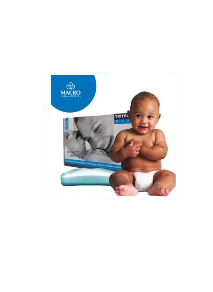Macro - Tri Tect Soap Extra Gentle For Baby Soap - 100gm - Image 1