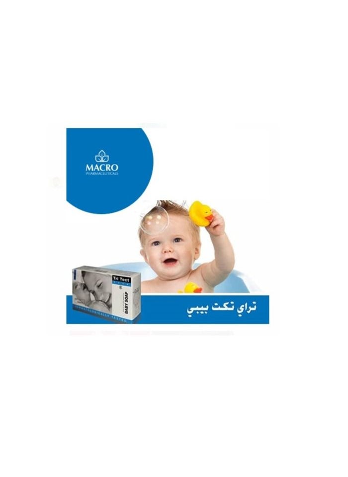 Macro - Tri Tect Soap Extra Gentle For Baby Soap - 100gm - Image 1