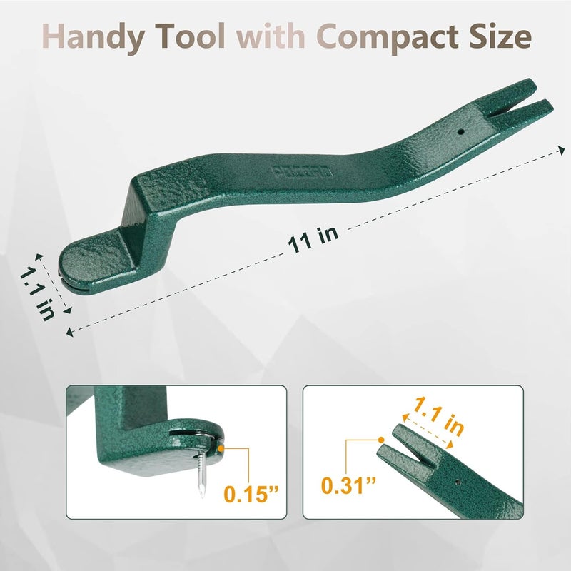 POCORO Roof Snake - Shingle Nail Installer and Puller for Safe Roof Shingles Replacement - Image 2