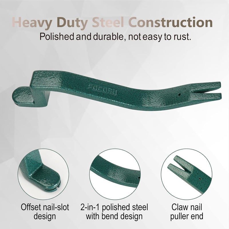 POCORO Roof Snake - Shingle Nail Installer and Puller for Safe Roof Shingles Replacement - Image 3