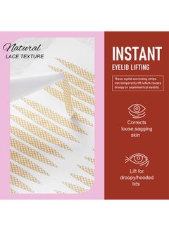 Double Eyelid Tape, 3 Shapes 480 Count Of Invisible Eyelid Lifter Strips, Waterproof Double Eyelid Stickers For Hooded, Droopy, Uneven, Mono-Eyelids, Say Goodbye To Droopy Lids And Hooded - pzsku/ZC4F9212D9164FEE102D0Z/45/_/1700099567/e1d5fd8b-4353-4e04-ba63-6370cba62418