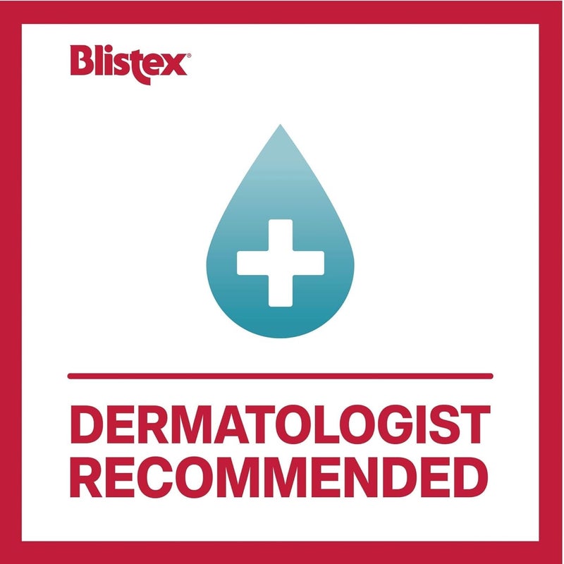 Blistex بلستكس بلسم شفاه طبي، 0.15 أونصة، 3 عدّ (عبوة من 1) يمنع الجفاف والتشقق، حماية من الشمس SPF 15، يحبس الرطوبة، بلسم شفاه مرطب، تركيبة سهلة الانزلاق لتغطية كاملة - Image 5