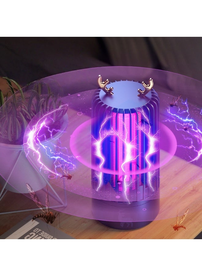Nariele Mosquito Killer Lamp Insect Repellent Mute Electric Insect Trap Rechargeable Outdoor and Indoor Use Mosquito Killer Repellent - Image 3