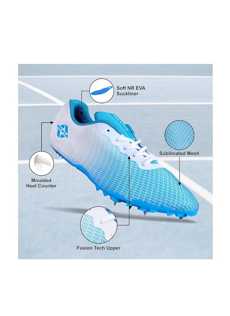 Nivia - Spikes Strider 2.0 Running Shoes | For Running, Jogging, Training, Gym | Breathable Mesh | Comfortable | Cushion | Light Weight | 6 UK / 7 US / 40 EU - Image 1
