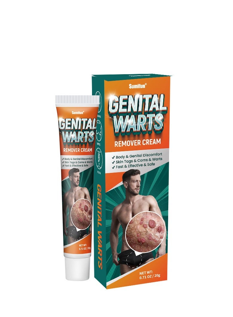 سوميفون كريم إزالة الثآليل، كريم محمول لطيف وآمن لإزالة الثآليل بمستخلصات طبيعية لجميع أنواع البشرة، عالمي لإزالة الثآليل لكل من الرجال والنساء. حماية الصحة والجمال 20 جم - Image 5