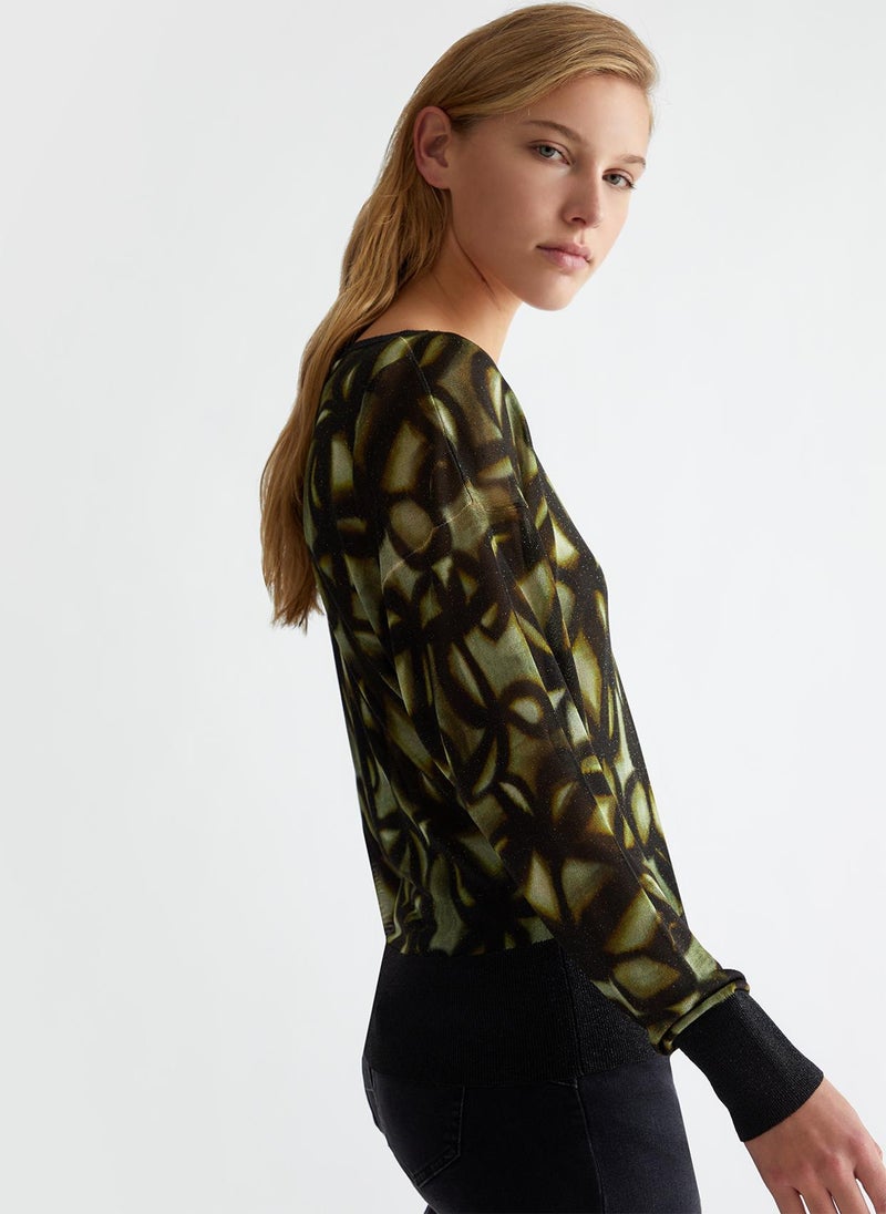 Liu Jo Print jumper - Image 5