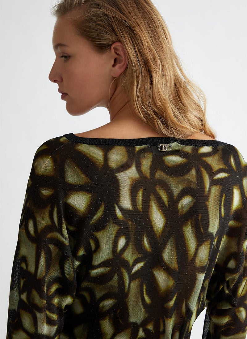 Liu Jo Print jumper - Image 4
