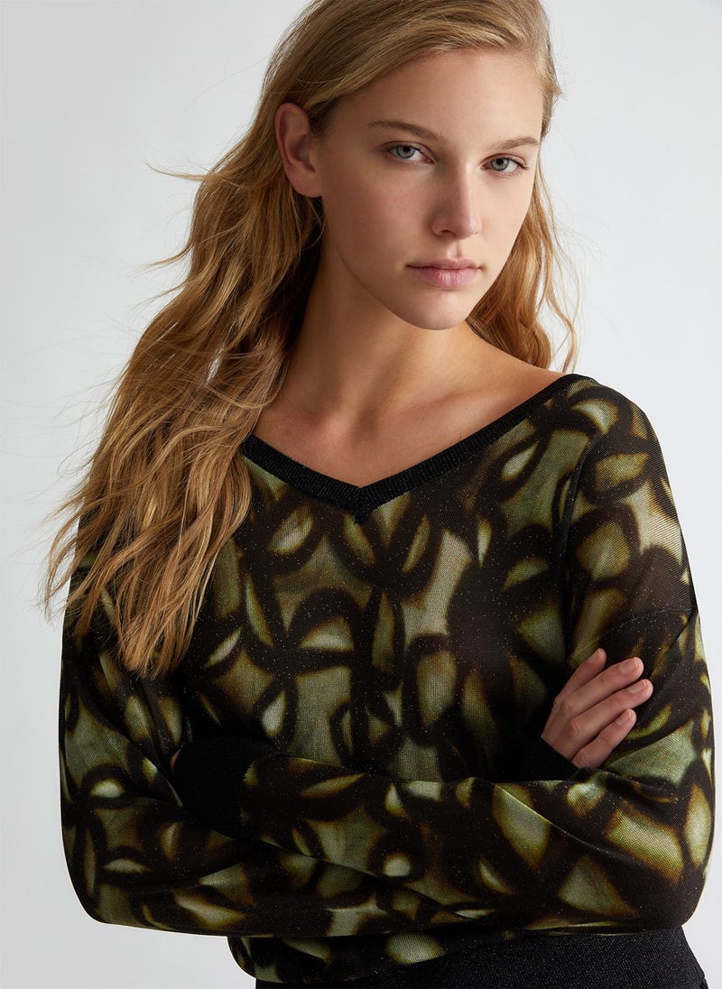 Liu Jo Print jumper - Image 3