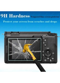 SJet 2 PACK Screen Protector for Sony Alpha A7C II A6700 6700 7C II ZV-E1 ZVE1 A7C2 A7CR, 0.3mm 9H Hardness Tempered Glass Cover Anti-Scrach Anti-Fingerprint Anti-Bubbl,  - Image 3