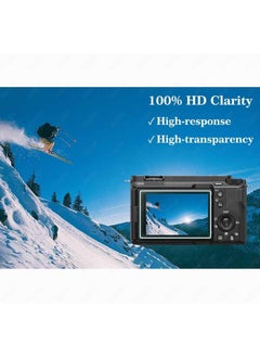 SJet 2 PACK Screen Protector for Sony Alpha A7C II A6700 6700 7C II ZV-E1 ZVE1 A7C2 A7CR, 0.3mm 9H Hardness Tempered Glass Cover Anti-Scrach Anti-Fingerprint Anti-Bubbl,  - Image 4