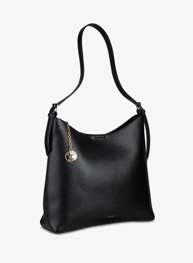 Vincci Black Women Top Handle Hobo Bag for Women | Best Price UAE
