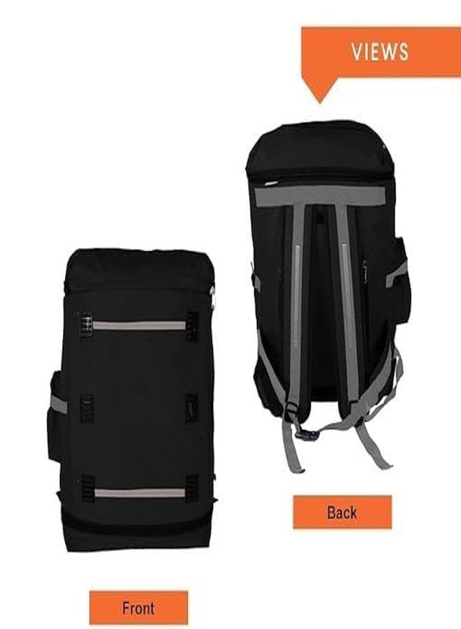 DAMONS Grocery Logistic E-Commerce Courier Carriage Delivery Backpack Bag 105 LTR (Black) - Image 4