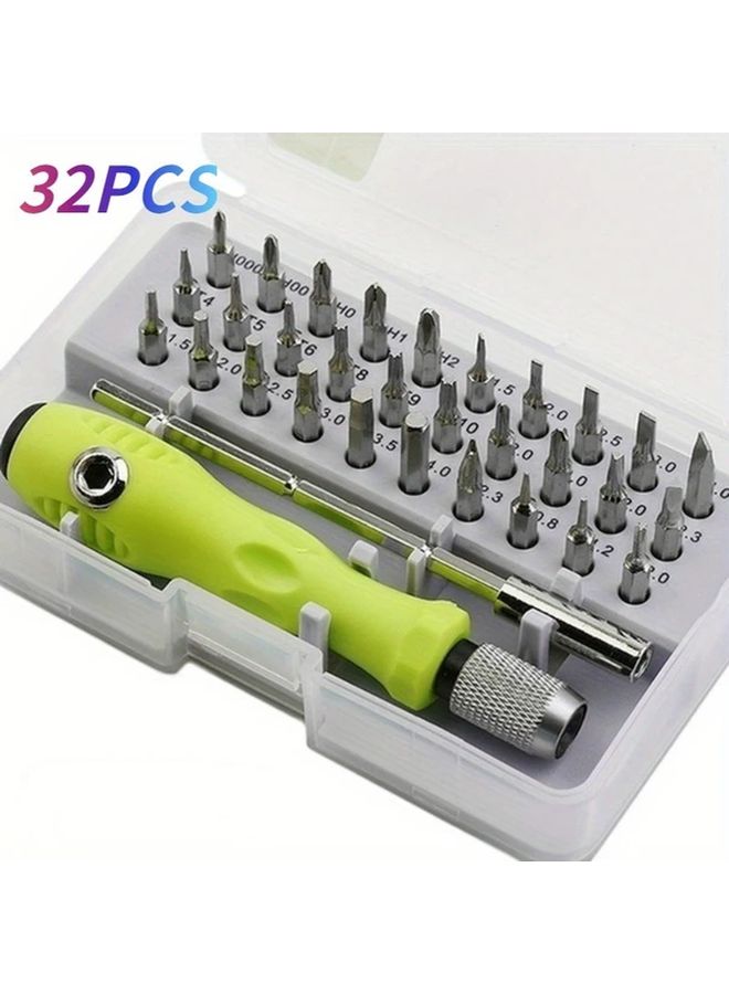 32 in 1 Precision Magnetic Screwdriver Set Repair Tool Kit for Phone Ipad Camera - Image 1