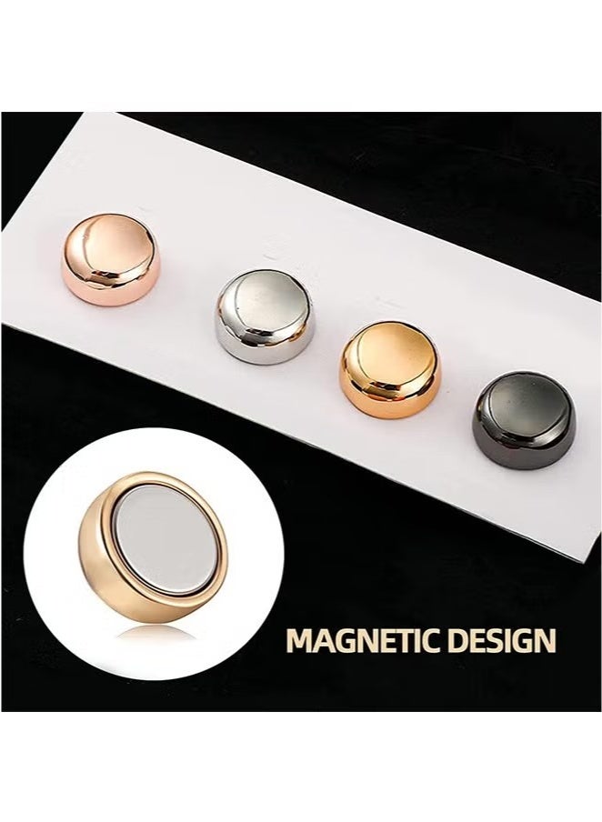 4-Piece Hijab Magnetic Pins, Premium Strong Magnetic Hijab Pins for Women, Multi-Use Colorful Scarf Small Magnetic Hijab Magnets - Image 3