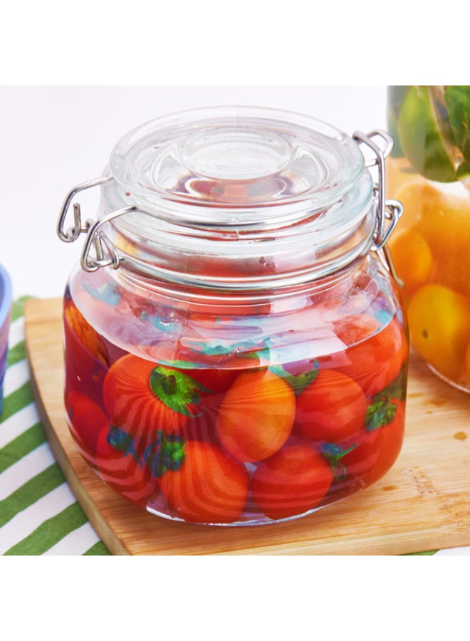 Scybe Glass Storage Jars, Food-grade Sealed Containers, Glass Bottles For Jam, Glass Jars, Sige 500ml+750ml - Image 2