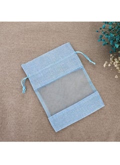 1pc Multi-Use Drawstring Burlap Bag For Storing Jewelry And Money Baby Blue, 17*12 cm - pzsku/ZC4FA61763E672BE6A74FZ/45/_/1702969025/3431f062-54d9-428d-b679-cdfda80fb26e