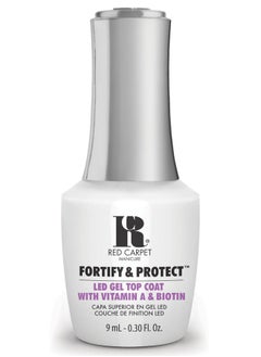 RC Red Carpet Manicure Fortify & Protect Led Gel Top Coat  - Image 1