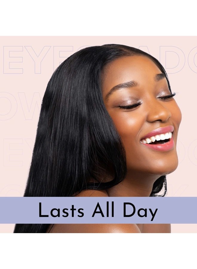 Clover Plush Pigment Cream Eyeshadow Stick | Creamy Texture, Long Lasting Eye Makeup, Less Smudge, Shimmery Eyeshadow | Cruelty-Free & Vegan Eye Makeup | Shade - Sandstone - Image 3