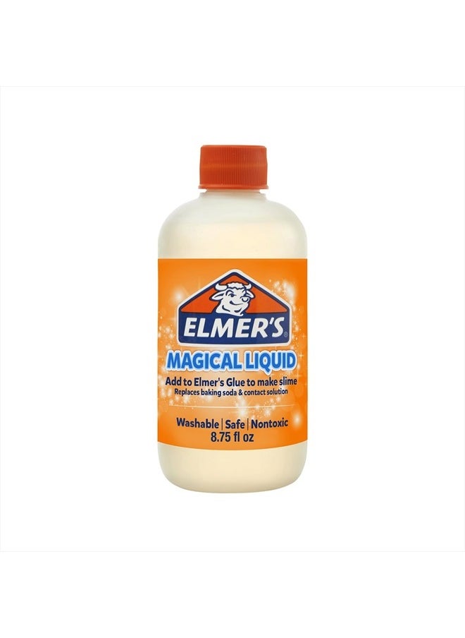 ELMER'S - Slime Activator | Magical Liquid Slime Activator Solution, Updated Formula for Twice as Much Slime, (8.75 fl oz) - Image 1