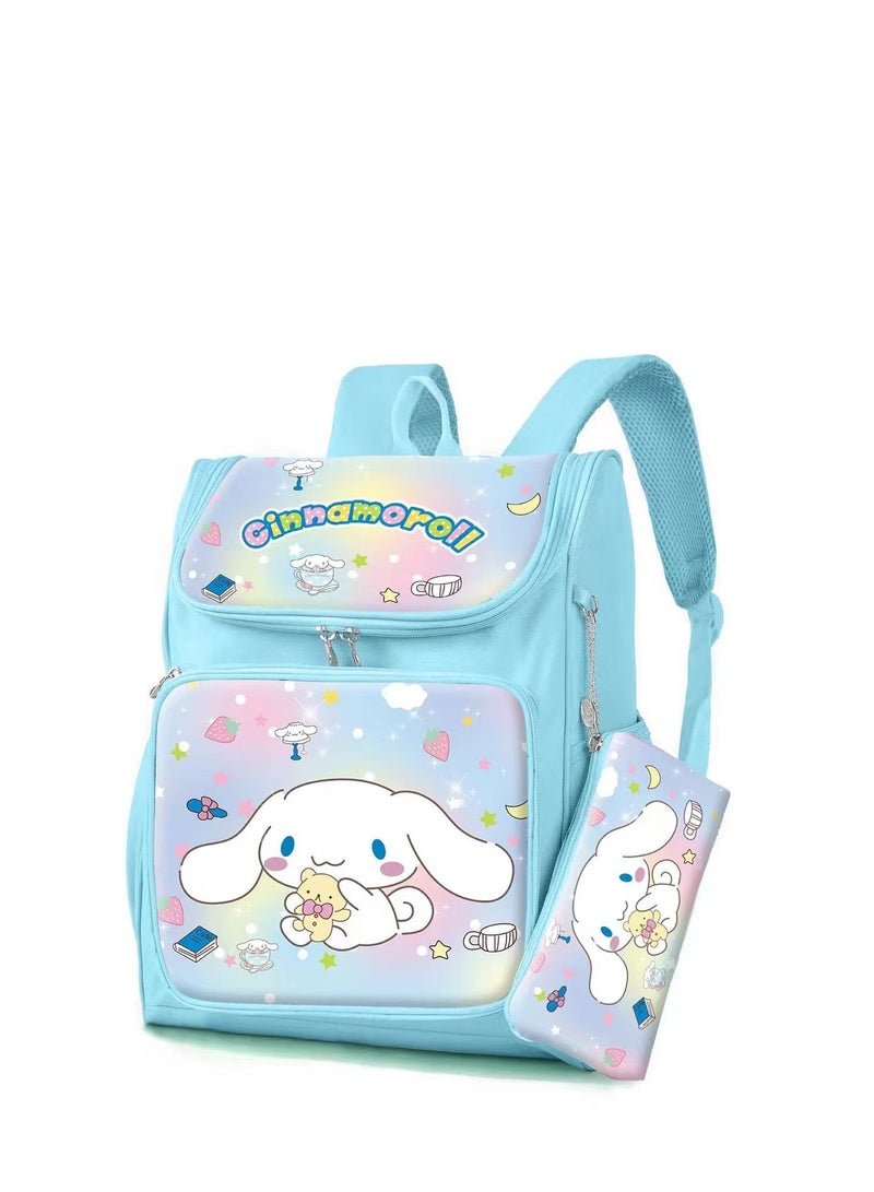 Kuromi School Bag Backpack Travel Backpack Gift for Girlfriend My melody Cinnamoroll Cartoon Cute Girl Gift