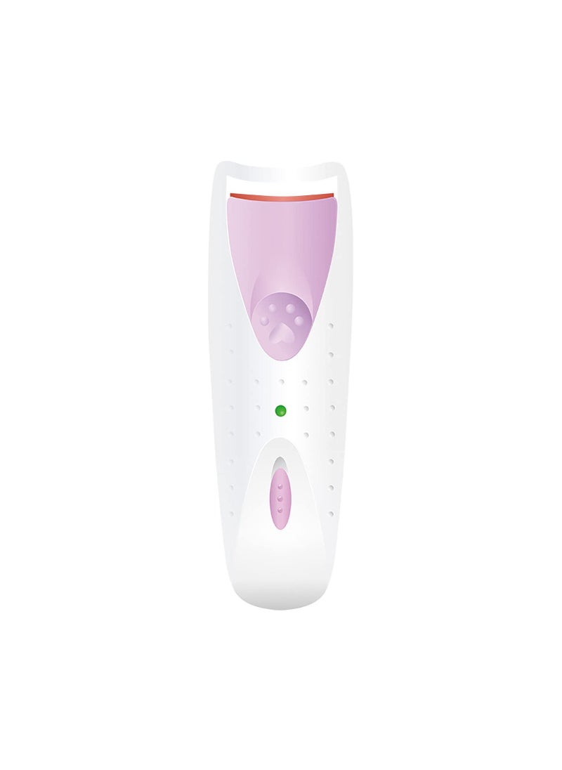 Arabest - One-Step Electric Eyelash Curler with Elastic Silicone Pad (Pink) - Image 1