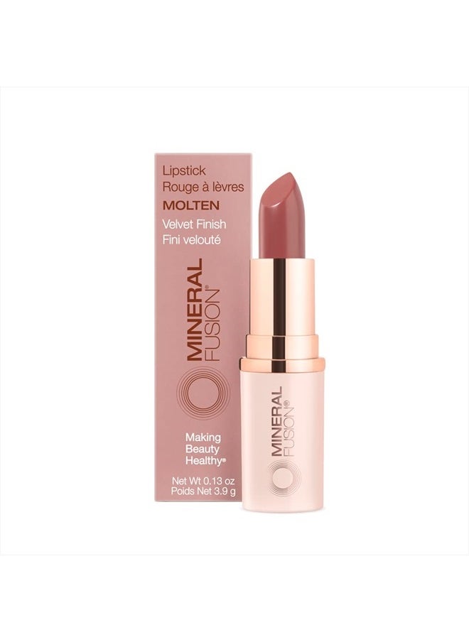 Mineral Fusion Lipstick, Molten, .137 Ounce  - Image 1
