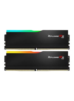 G.Skill Ripjaws M5 RGB 64GB (2x32GB) DDR5 Dual Channel Desktop Memory Kit, 6400 MT/s Memory Speed, CL 32 CAS Latency, Intel XMP 3.0, 1.40V, 288 Pin, Black | F5-6400J3239G32GX2-RM5RK