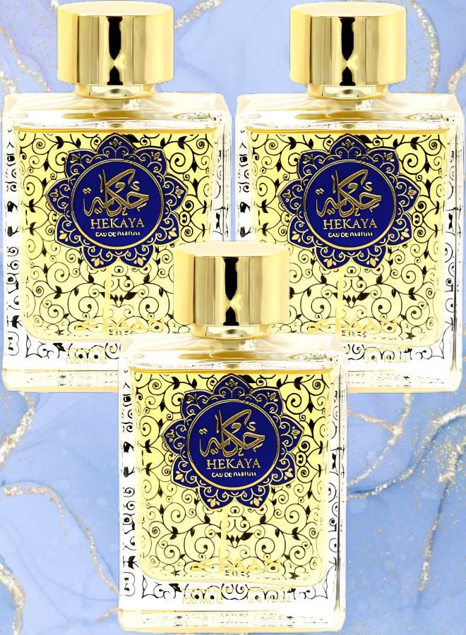 فاان 3 قطع عطر حكاية 100 مل - Image 1