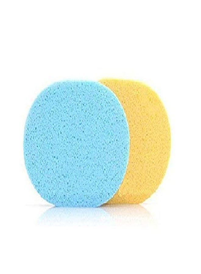Talora Makeup Wash Pad Cleansing & Exfoliating Facial Sponge Brush Reusable Makeup Tools Accessories(Color_Multi) (2 PCS Sponge Brush) - Image 5