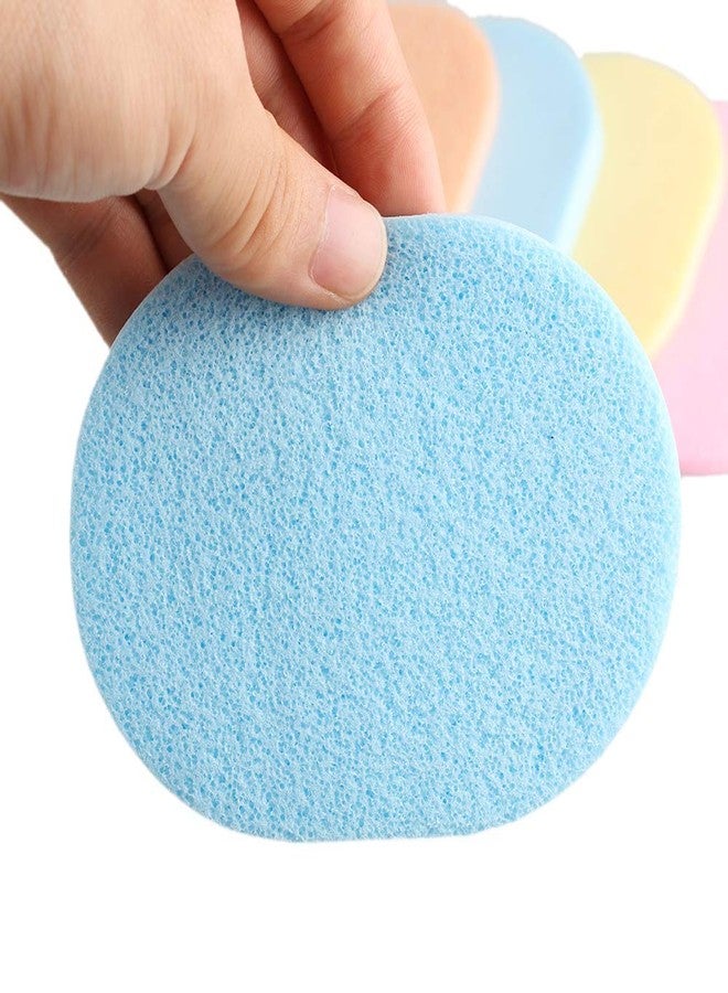 Talora Makeup Wash Pad Cleansing & Exfoliating Facial Sponge Brush Reusable Makeup Tools Accessories(Color_Multi) (2 PCS Sponge Brush) - Image 2