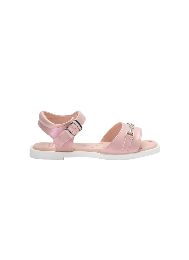 Bata Casual Buckle Flat Sandals