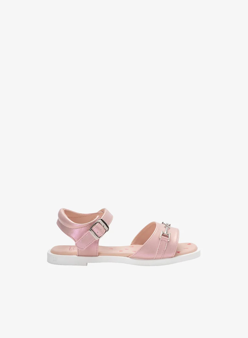 Bata Casual Buckle Flat Sandals
