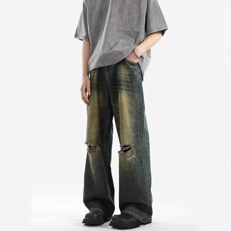 Vintage Classic European-American Design Daily Commute Jeans  Size_S - Image 3