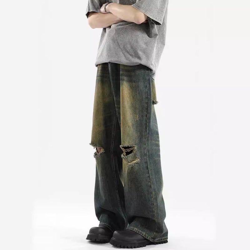 Vintage Classic European-American Design Daily Commute Jeans  Size_S - Image 4