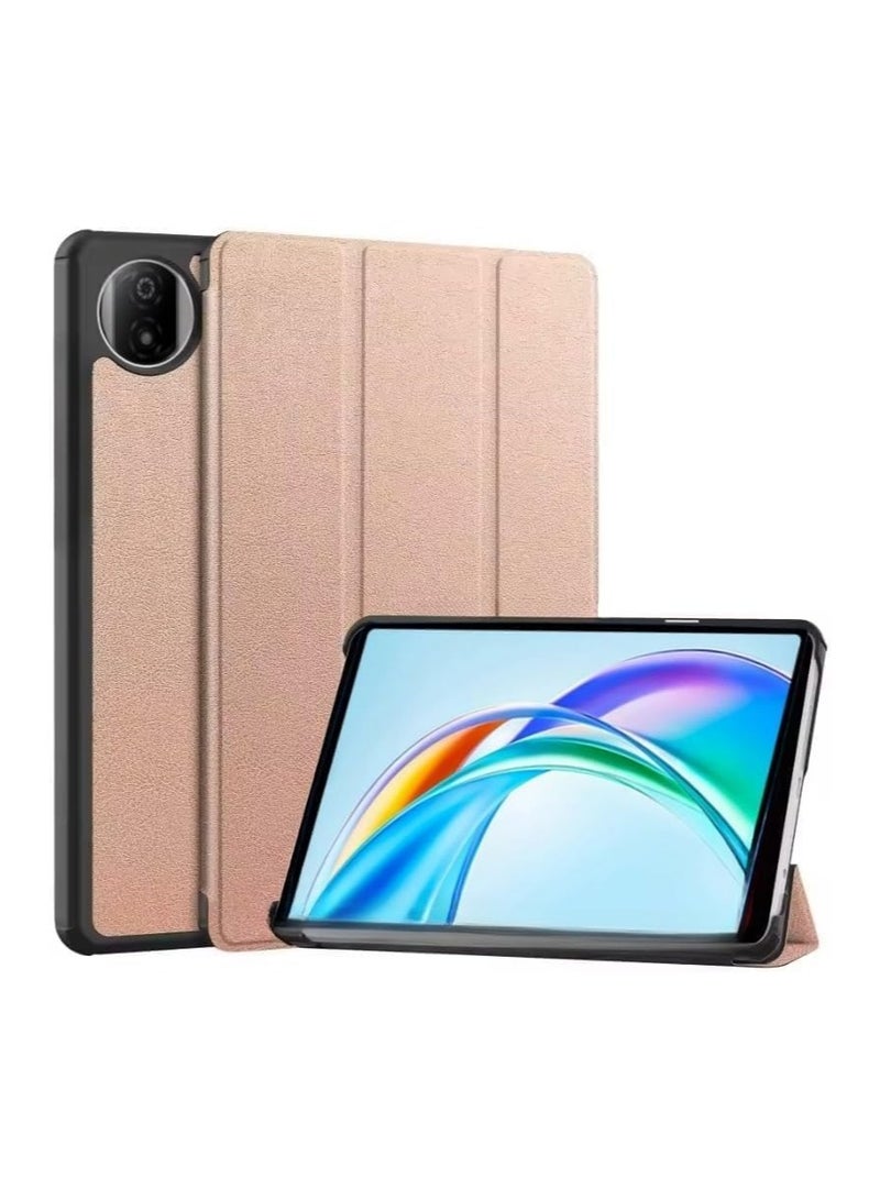 general Protective case compatible with Honor Pad X7 8.7-inch 2025 tablet, three-fold stand, magnetic smart flip cover