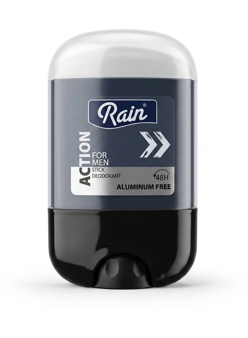 Rain Stick Deodorant Action For Men 48H Aluminum Free 50ML