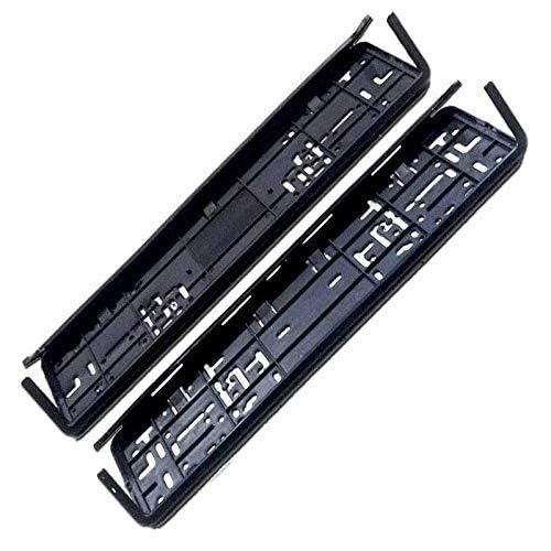 Ramanta ABS Universal CAR Number Plates Frame (Number Plates Holders) Front and Back Compatible for Eeco, (Set of 2) - Image 4