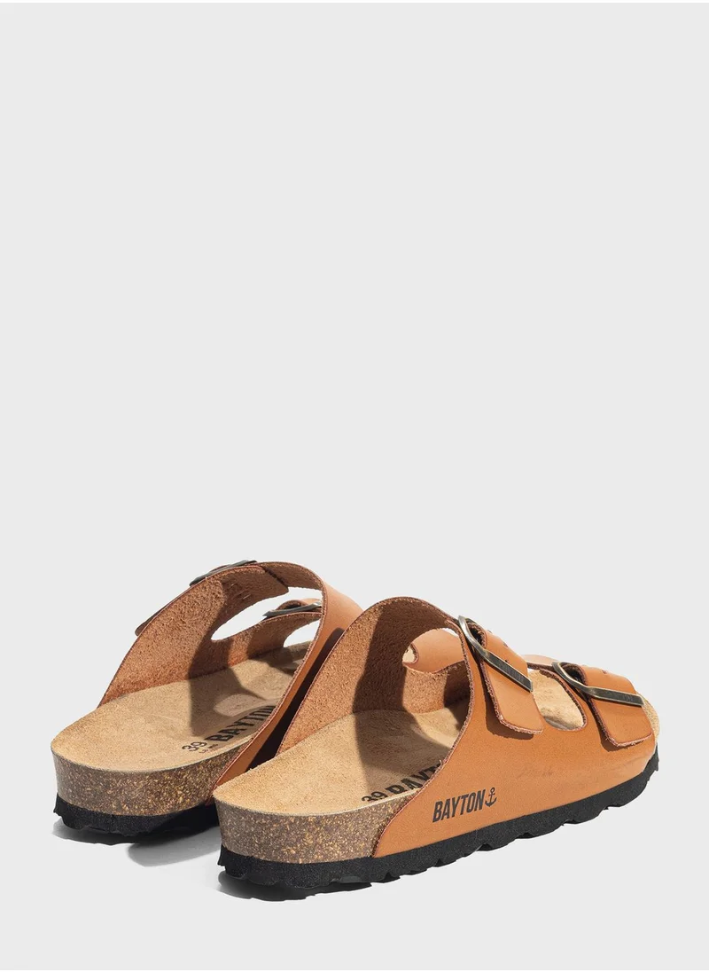 بيتون Tracy Double Strap Flat Sandals