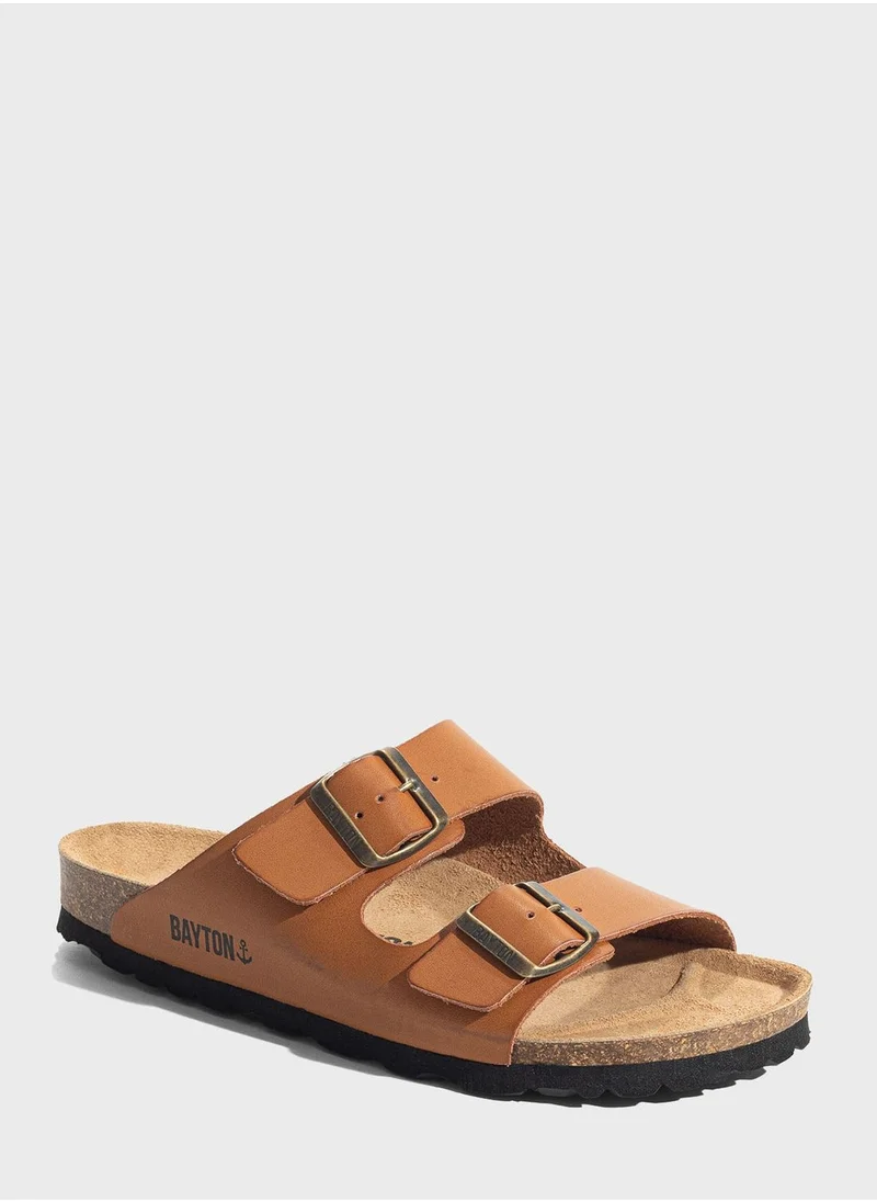 بيتون Tracy Double Strap Flat Sandals