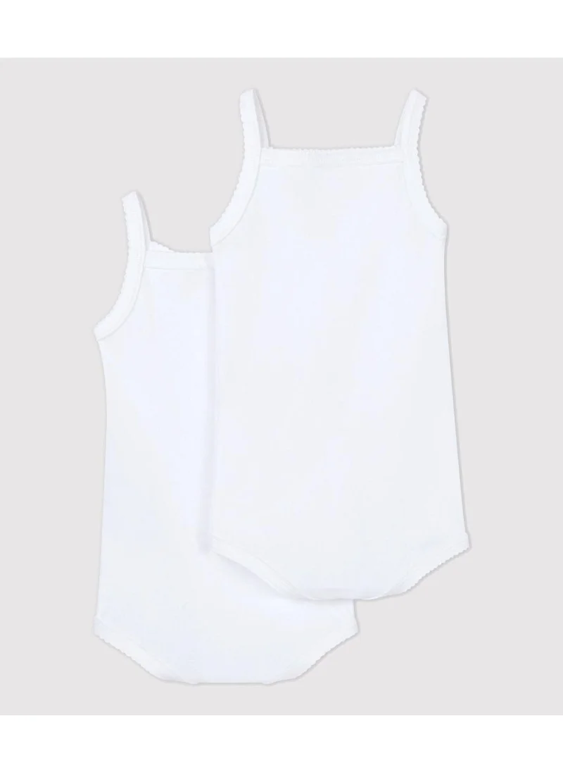 بيتي باتو Baby Girls' Strappy Bodysuits - 2-Pack