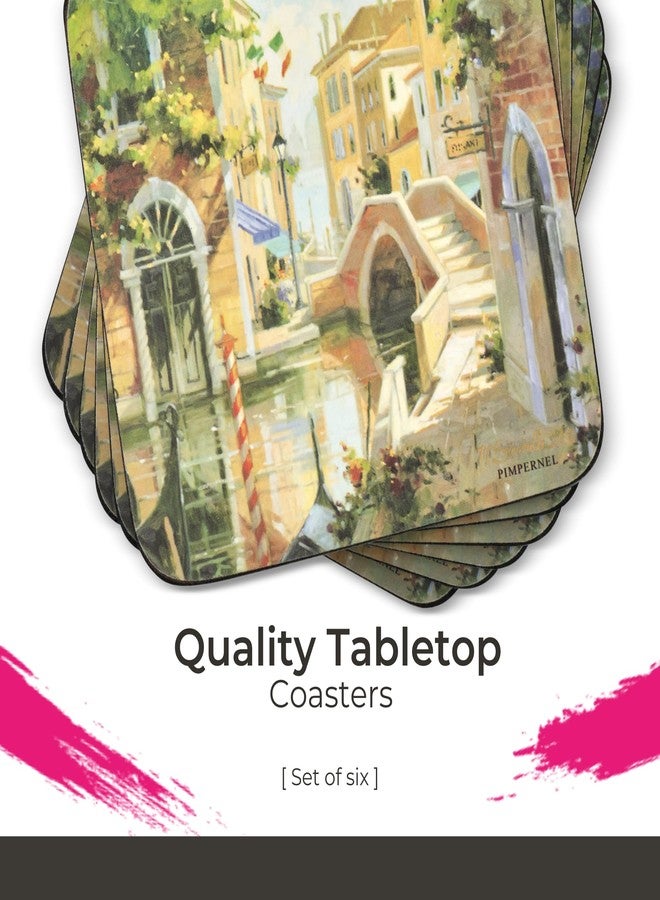 Pimpernel Coasters, Multicolor - Image 2