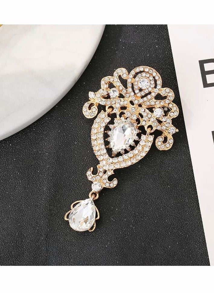 Y&D - Brooches for Women, Brooch Pins, Wedding Bridal - Image 1