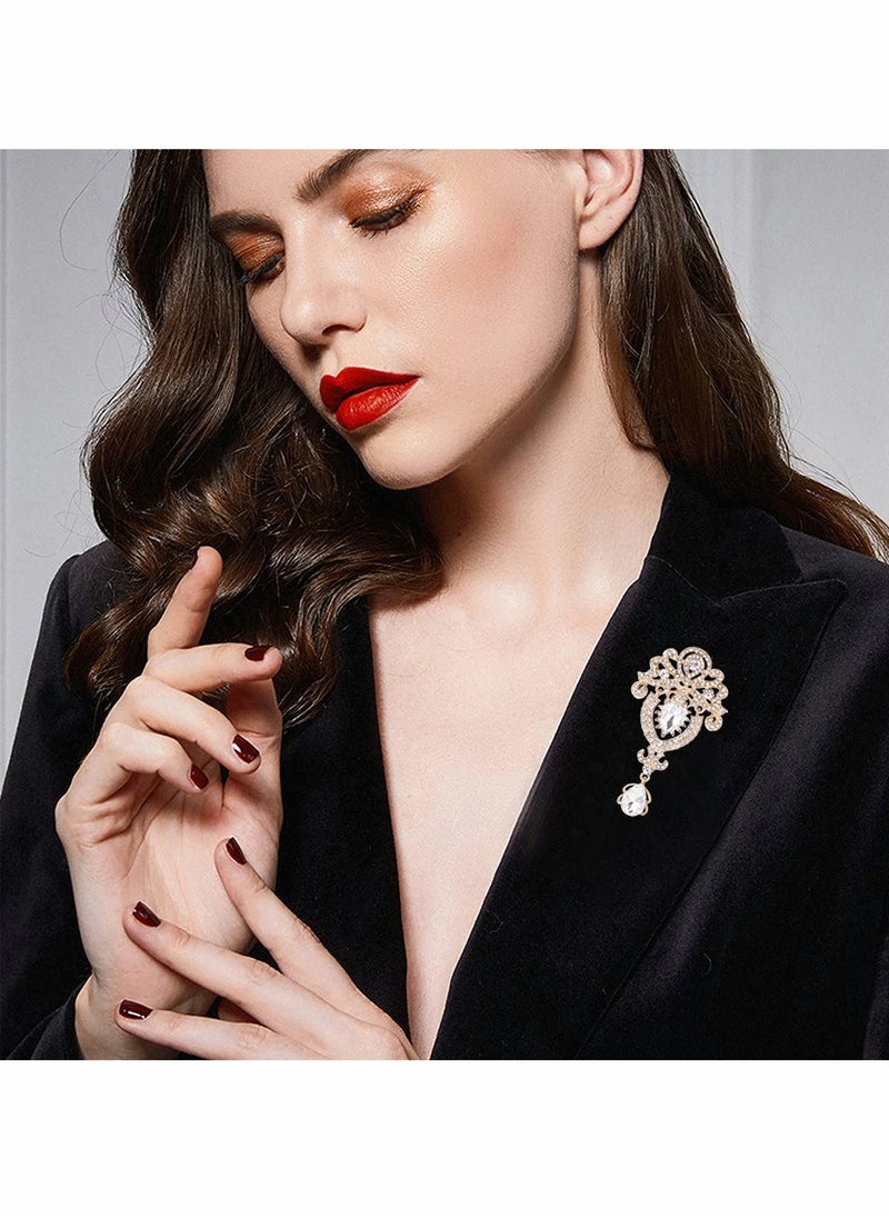 Y&D - Brooches for Women, Brooch Pins, Wedding Bridal - Image 1