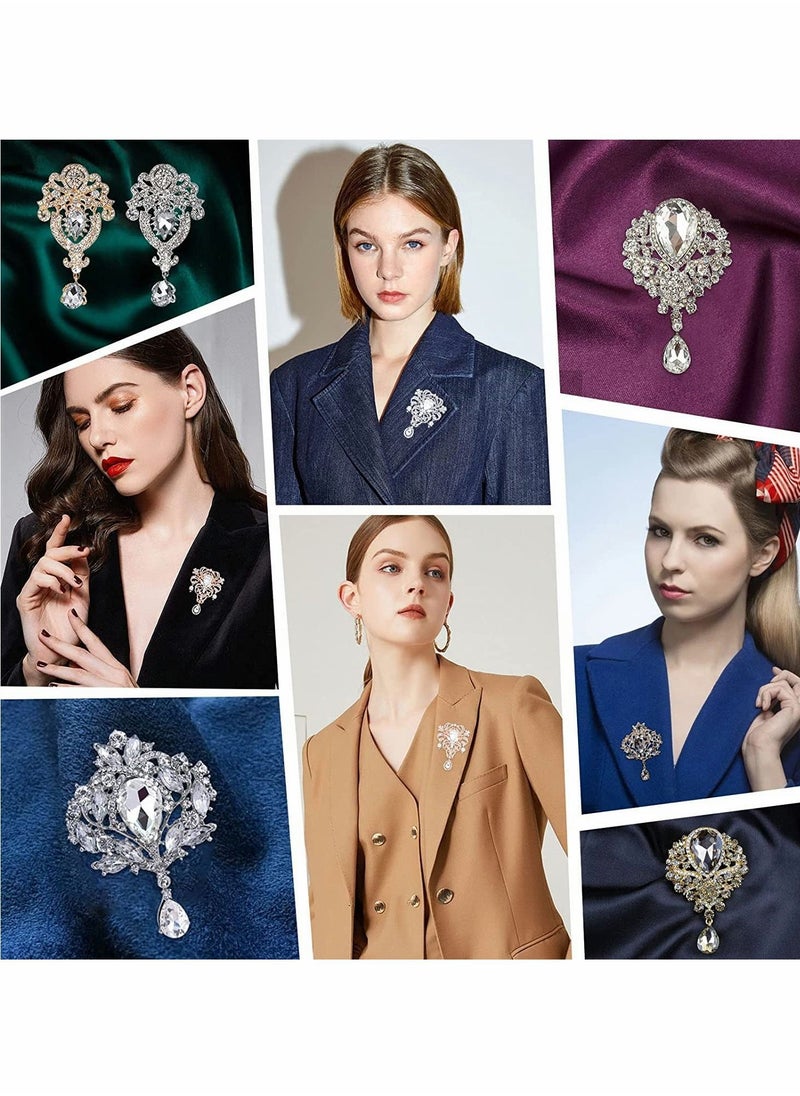 Y&D - Brooches for Women, Brooch Pins, Wedding Bridal - Image 1
