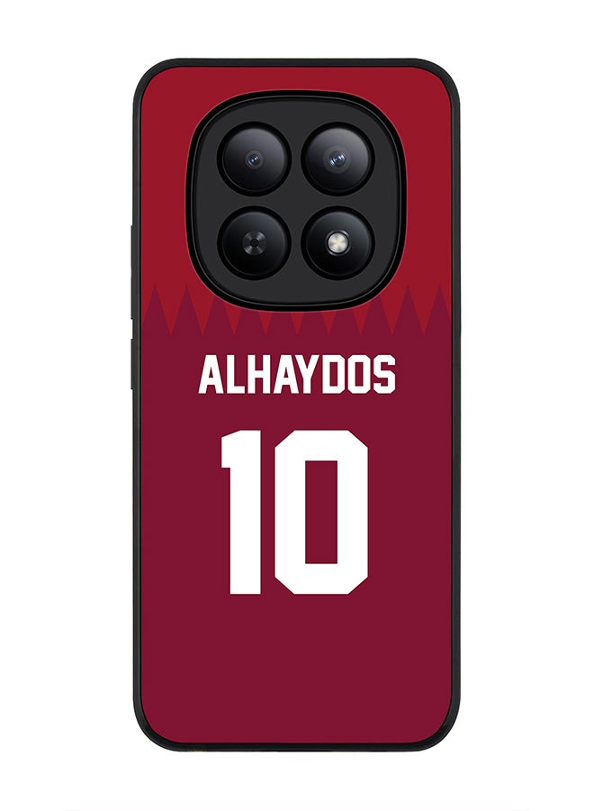 For Xiaomi Redmi Note 15 5G / Poco M8 Case,Slim fit Camera Protection, Shockproof Thin Phone cover  - Football - Qatar,  Alhaydos