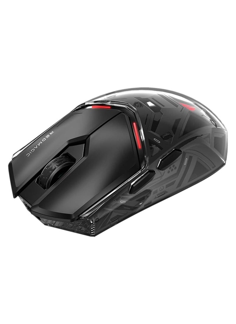 High-Performance Gaming Mouse - 26000 DPI, Tri-Mode Connectivity, RGB Backlit, Programmable, Ergonomic, Lightweight, Rechargeable, 100Hrs Battery Life for Windows & Mac