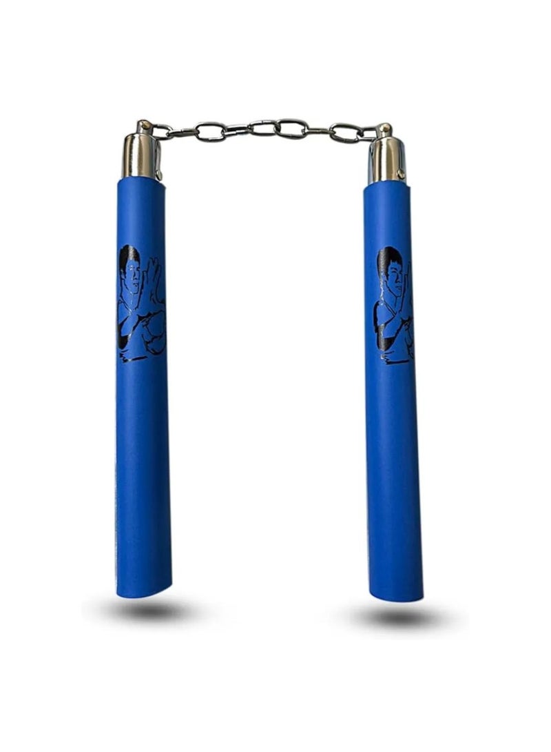 MAKS & CO. Foam Training Nunchucks – 12-Inch Safe Martial Arts Practice Nunchaku with Swivel Chain - Image 1