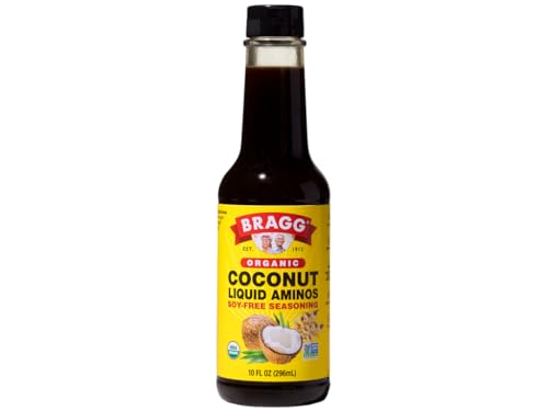 Bragg Organic Coconut Liquid Aminos Seasoning - 10 fl oz - Soy-Free Teriyaki Sauce Substitute - Perfect for Cooking at Home - Image 2