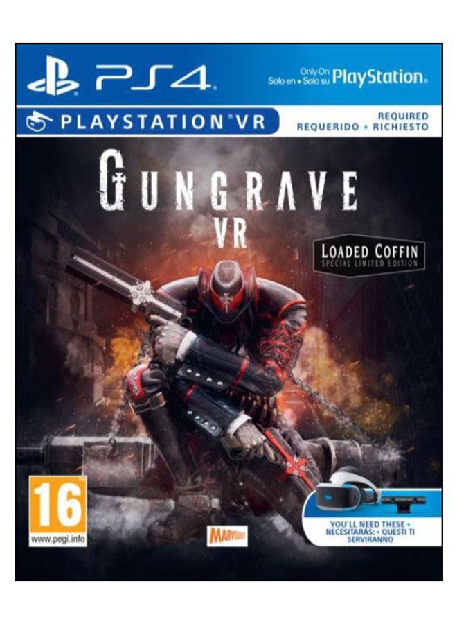 سوني لعبة الفيديو  Gungrave VR (إصدار عالمي) - الأكشن والتصويب - playstation_4_ps4 - Image 1
